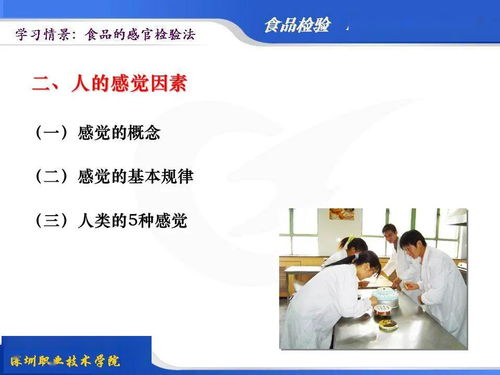 食品感官检验基础 品评员的岗前培训与教育教学检测